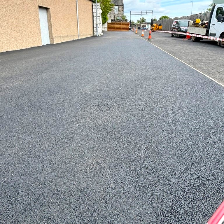 Machine laid 10mm Carpave by Trevor Harris